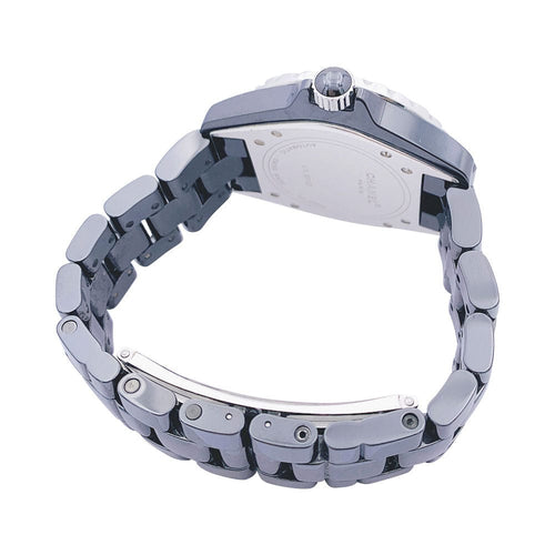 Montre Montre Chanel, "J12", céramique noire, diamants. 58 Facettes 33337