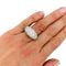 Bague 53 Bague jarretière platine et diamants. 58 Facettes 31232