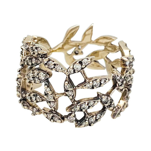 Bague 51 Bague H.Stern, "Nature", or, diamants. 58 Facettes 32998