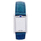 Montre Montre Cartier "Tank basculante" acier, cuir. 58 Facettes 33571