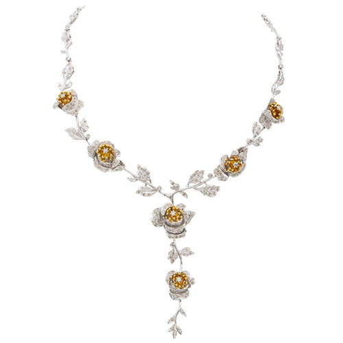 Collier Collier Or blanc Diamant 58 Facettes 2667926CN