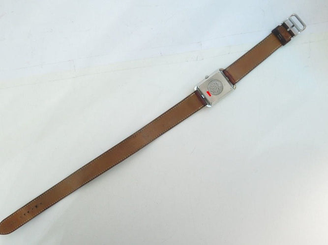 Montre montre HERMES cape cod double tour 40 mm acier quartz 58 Facettes 256312