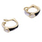 Boucles d'oreilles Boucles d'oreilles Mauboussin, "Nadia", or jaune, diamants et nacre. 58 Facettes 32912