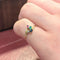Bague Bague Florale Emeraude, rubis & saphirs 58 Facettes 25930