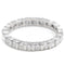 Bague 59 Bague Alliance américaine Platine Diamant 58 Facettes 1875647CN
