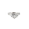 Bague 51 Bague Diadème Or Gris Diamants 58 Facettes