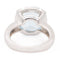 Bague 51 Poiray Bague Cocktail Filles Antik Or blanc Topaze 58 Facettes 2623850CN