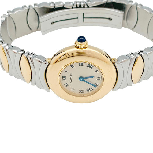 Montre Montre Cartier, "Colisée", or jaune, acier. 58 Facettes 31182