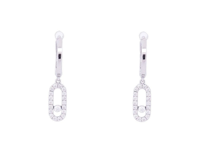 Boucles d'oreilles boucles d'oreilles MESSIKA creoles move uno or 18k 58 Facettes 255880