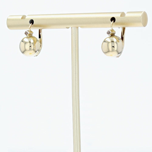 Boucles d'oreilles Boucles d'oreilles brisures or jaune diamants 58 Facettes 22-305B