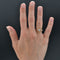 Bague 53 Bague diamants ors jaune et blanc arabesques grand modèle 58 Facettes AN198