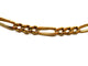 Collier Collier Maille figaro Or jaune 58 Facettes 1141237CD