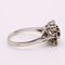 Bague Bague Marguerite or blanc saphir et diamants 58 Facettes