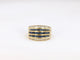 Bague Bague vintage en or, saphirs et diamants 58 Facettes 610