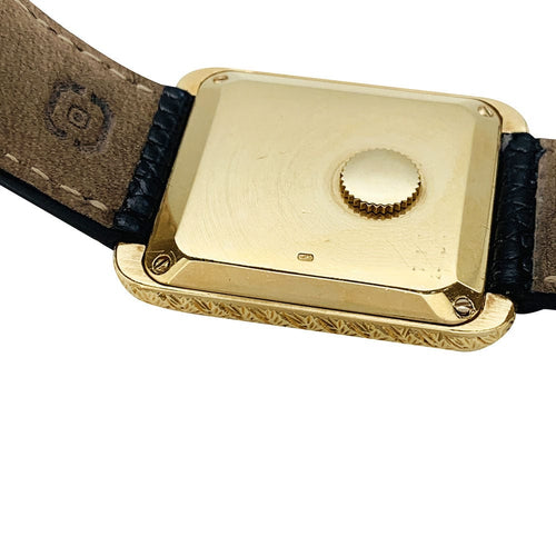 Montre Montre Piaget en or jaune, cuir. 58 Facettes 30803