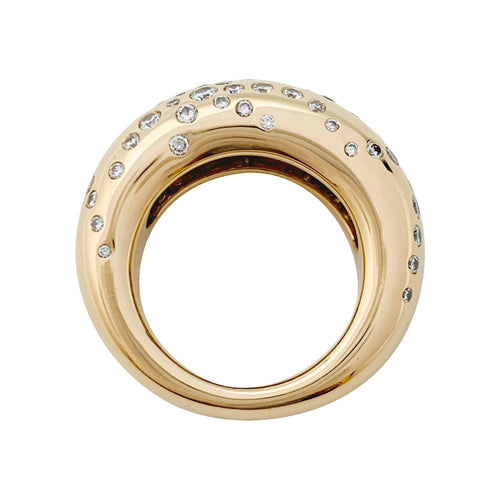 Bague 50 Bague Chaumet, "Anneau Feux d'Artifices", or jaune, diamants. 58 Facettes 31111
