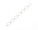 Bracelet Bracelet maillons ovales en diamant 58 Facettes