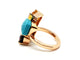 Bague 59 Bague Or rose Quartz Lemon 58 Facettes 1597496CD