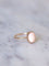 Bague or rose ancienne corail peau d'ange 58 Facettes