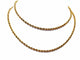 Collier Collier Maille torsadée Or jaune 58 Facettes 876341CD