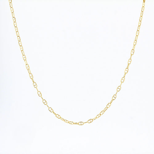 Collier Chaine en or jaune maille marine 58 Facettes 21-235