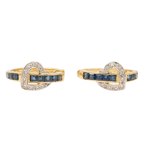 Boucles d'oreilles Boucles d'oreilles Créoles Or jaune Diamant 58 Facettes 2360817CN