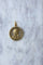 Pendentif Médaille ancienne Vierge Marie or et perles fines 58 Facettes