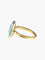Bague 52 Bague style Art Déco diamants et émeraudes 58 Facettes