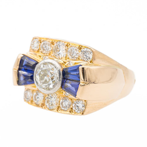 Bague 53 Bague Tank Or rose Diamant 58 Facettes 2537866CN