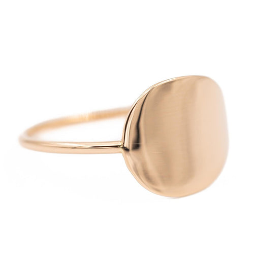 Bague 52 Ginette NY Bague Bliss Or rose 58 Facettes 2572385CN