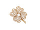 Broche vintage broche VAN CLEEF & ARPELS cosmos or jaune 18k diamants 3.65ct 58 Facettes 250924