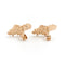 Boucles d'oreilles Boucles d'oreilles Puces Or rose 58 Facettes 1636959CN