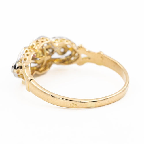 Bague 51 Bague Or blanc Rubis 58 Facettes 2201490CN