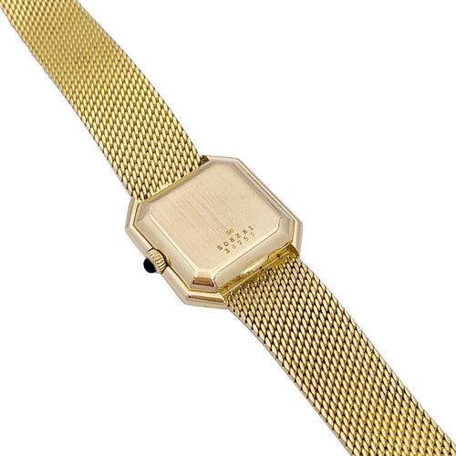 Montre Montre vintage Baume & Mercier, or jaune. 58 Facettes 33399