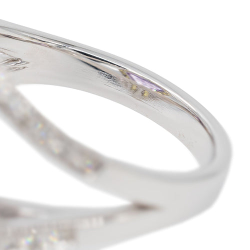 Bague 51 Mauboussin Bague Fou de toi Or blanc Améthyste 58 Facettes 2543064CN