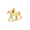 Pendentif Pendentif cheval à bascule Dodo 58 Facettes 20906