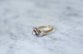 Bague Bague Toi et Moi perle et diamants 58 Facettes