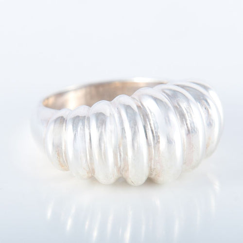 Bague 51 Bague Hermès godronnée 58 Facettes 8400