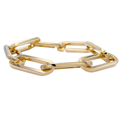 Bracelet Bracelet Dinh Van, "Maillon", or jaune. 58 Facettes 32578