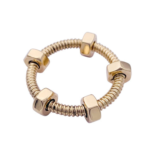 Bague 51 Bague Cartier, "Ecrou de Cartier", or rose. 58 Facettes 33219
