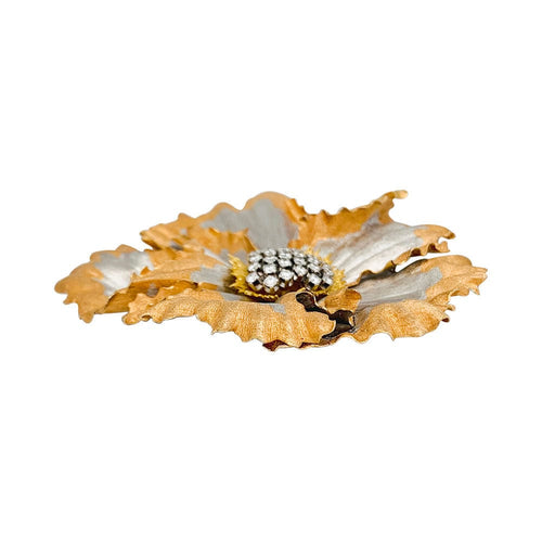 Broche Broche, pendentif Buccellati, "Prestigio", 3 ors et diamants. 58 Facettes 31654