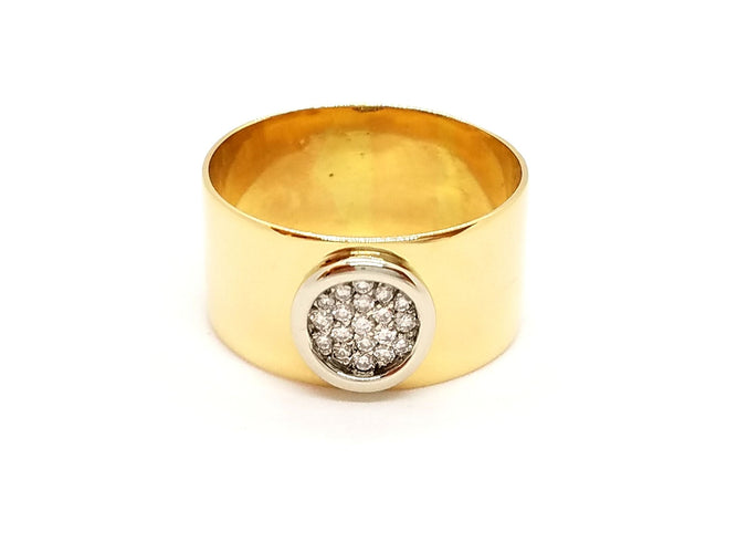Bague 67 Bague Or jaune Diamant 58 Facettes 749001CN