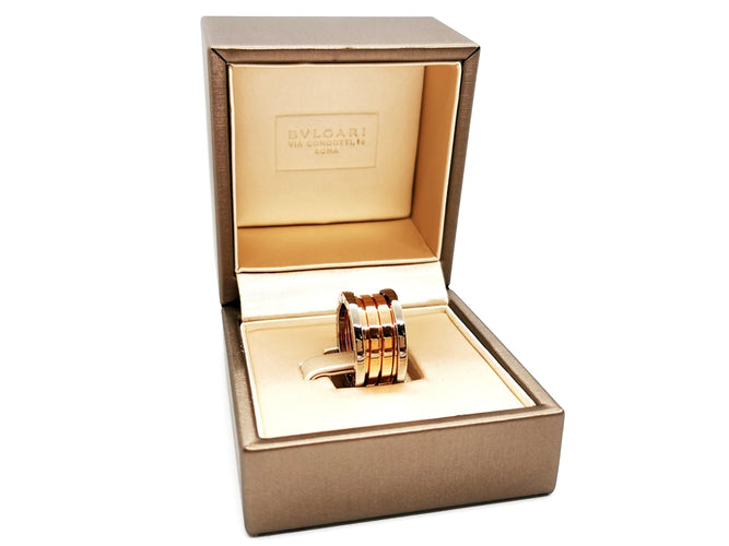 Bague 52 Bulgari Bague B.Zéro1 Or rose 58 Facettes 1244794CN