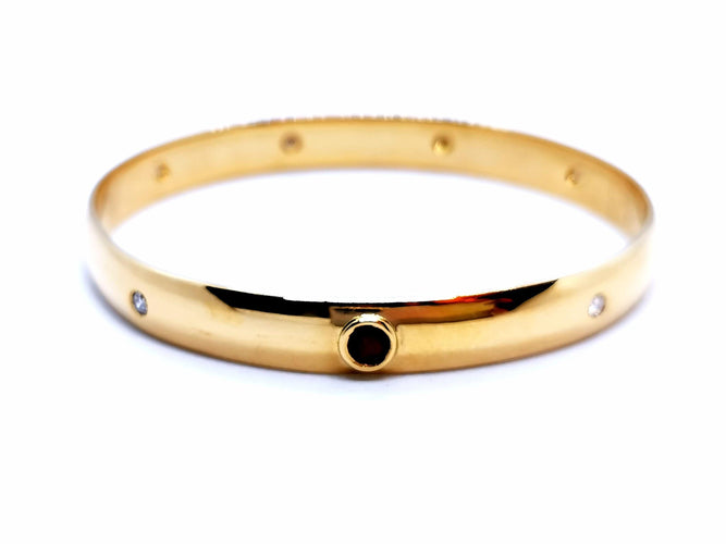 Bracelet Bracelet Jonc Or jaune Rubis 58 Facettes 997177CN