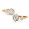 Boucles d'oreilles Boucles d'oreilles Dormeuses Or jaune Diamant 58 Facettes 2140173CN