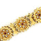 Bracelet Bracelet Or Email Perle Rubis 58 Facettes