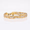 Bracelet Bracelet plat tresse 3 ors 58 Facettes CVBR41