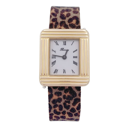 Montre Montre Poiray, "Ma Première", plaqué or, acier. 58 Facettes 32270
