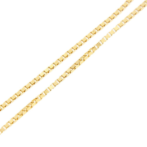 Collier Collier tricot vénitien Or jaune 58 Facettes 30075