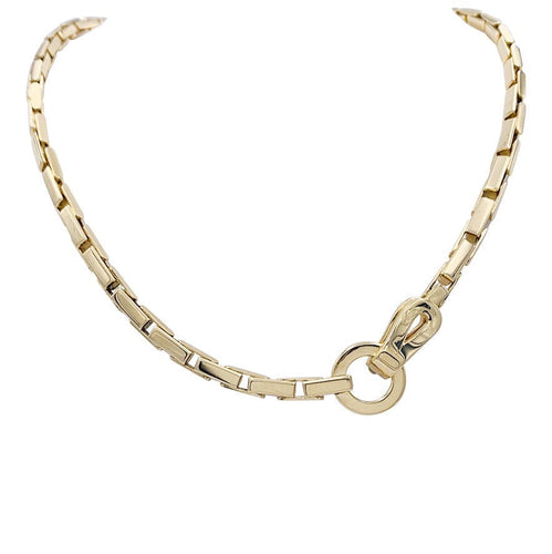Collier Collier Cartier, "Agrafe", or jaune. 58 Facettes 32375